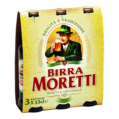 Moretti Birra Ricetta Originale Tris 3x33 cl