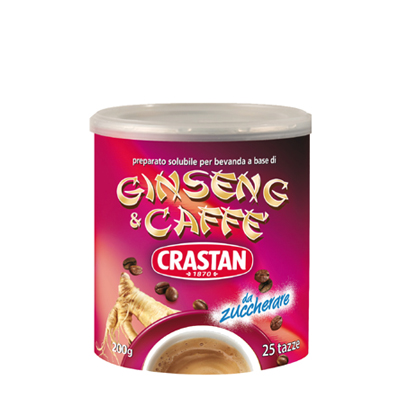 Crastan Preparato solubile per Ginseng e Caffè 200 gr.