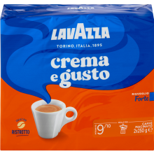 Lavazza Caffè Crema e Gusto Forte macinato 250 gr. x 2