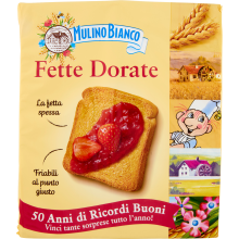 Mulino Bianco Fette Biscottate Dorate 315 gr.