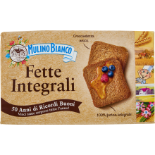 Mulino Bianco Fette Biscottate Integrali 630 gr.