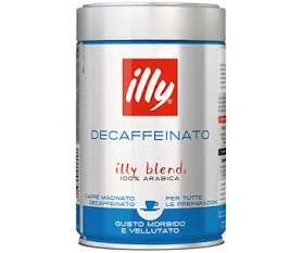 Illy Caffè macinato espresso decaffeinato 250 gr.