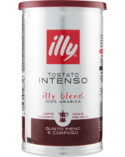 Illy Caffè macinato tostato intenso per moka 180 gr.