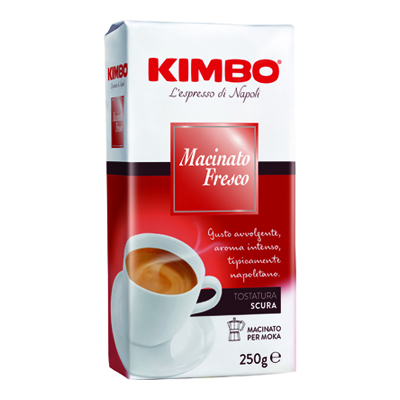 Kimbo Caffè Macinato Fresco 250 gr.