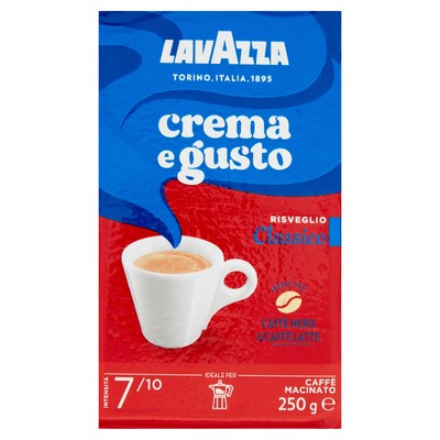 Lavazza Caffè Crema e Gusto classico macinato 250 gr.