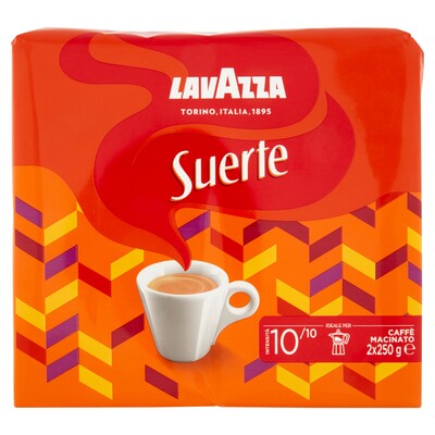 Lavazza Caffè Suerte macinato 250 gr. x 2