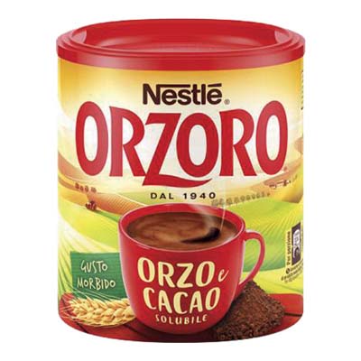 Nestlè Orzoro Orzo e Cacao solubile 180 gr.