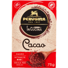 Perugina Cacao amaro in polvere 75 gr.