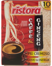Ristora Preparato istantaneo per bevanda al gusto di caffè e ginseng 10 gr. x 10