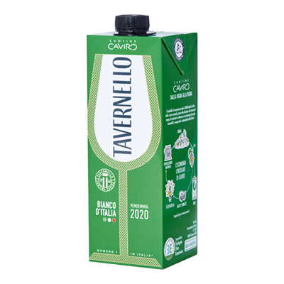 Tavernello Vino Bianco D'Italia 1 Lt