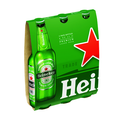 Heineken Birra Premium Quality Tris 3x33 cl
