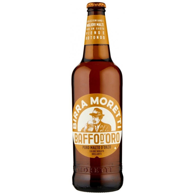 Moretti Birra Baffo D'Oro 66 cl
