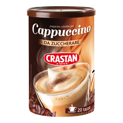 Crastan Cappuccino senza Zucchero 250 gr.