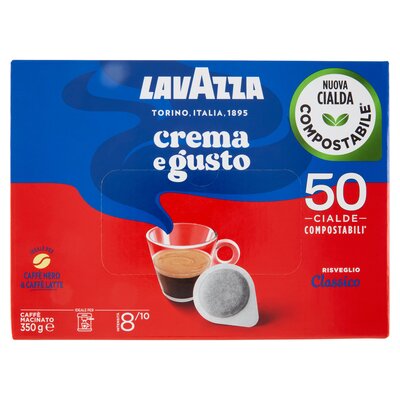 Lavazza Caffè Crema e Gusto classico in cialde (50 cialde)