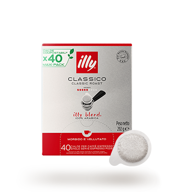 Illy Caffè in cialde E.S.E. monodose tostato classico (40 cialde)