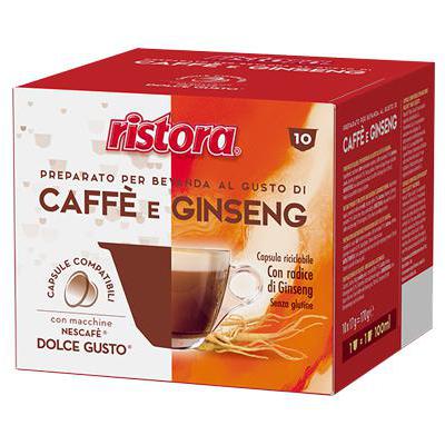 Ristora Caffè Ginseng 10 capsule Dolcegusto