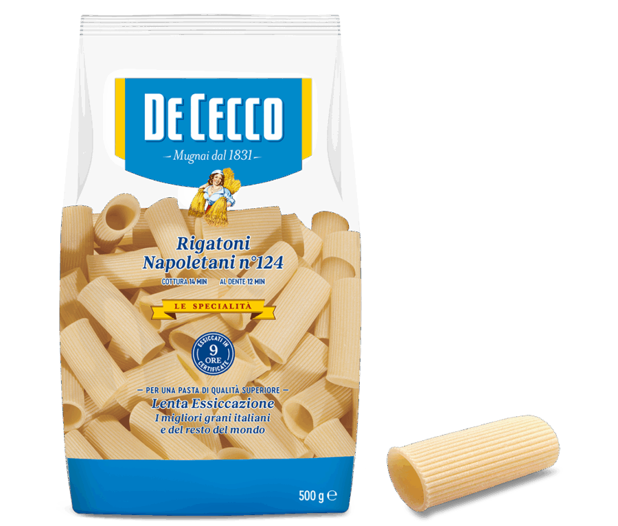 De Cecco Le Specialità Rigatoni Napoletani n°124 500 Gr