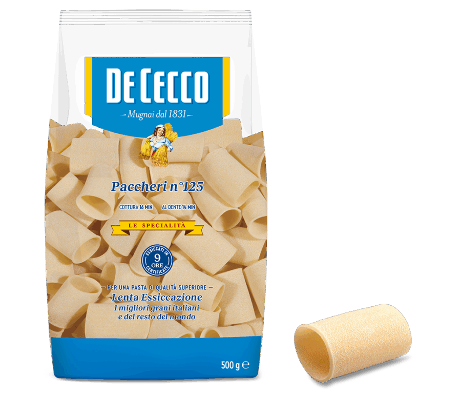De Cecco Le Specialità Paccheri n°125 500 Gr