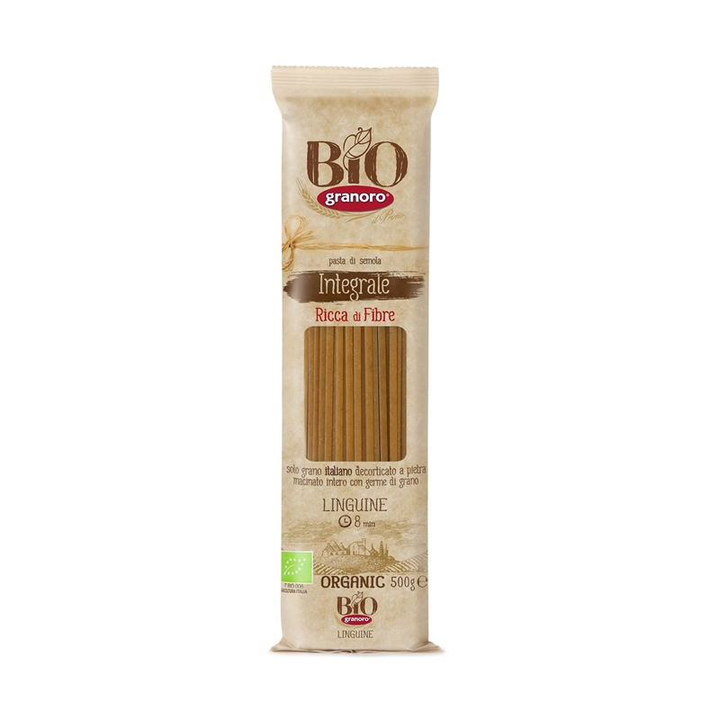 Granoro Linguine Pasta Bio Integrale 500 Gr