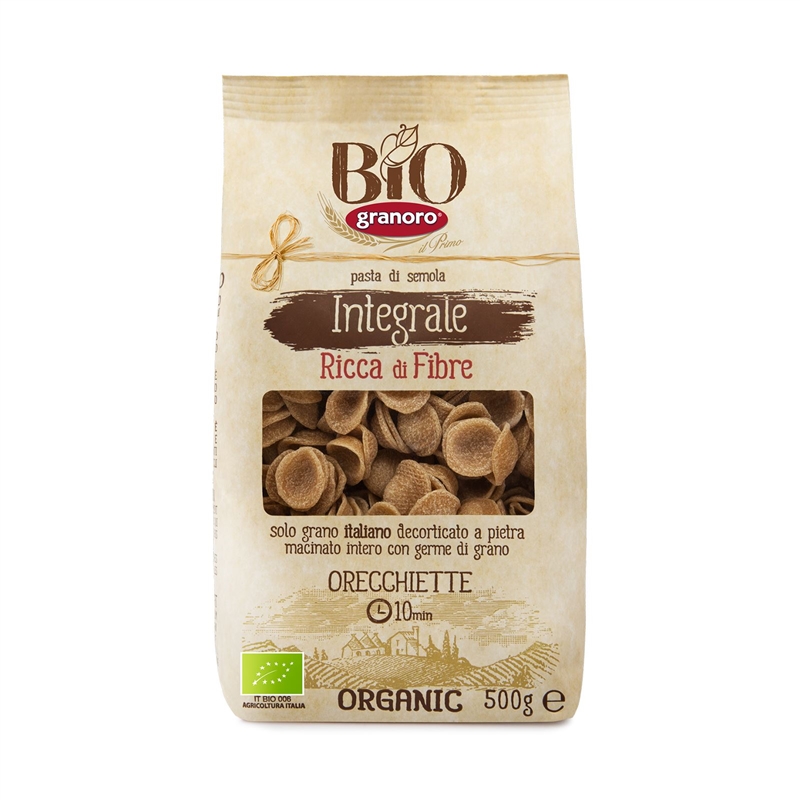 Granoro Orecchiette Pasta Bio Integrale 500 Gr