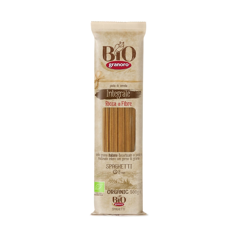 Granoro Spaghetti Pasta Bio Integrale 500 Gr