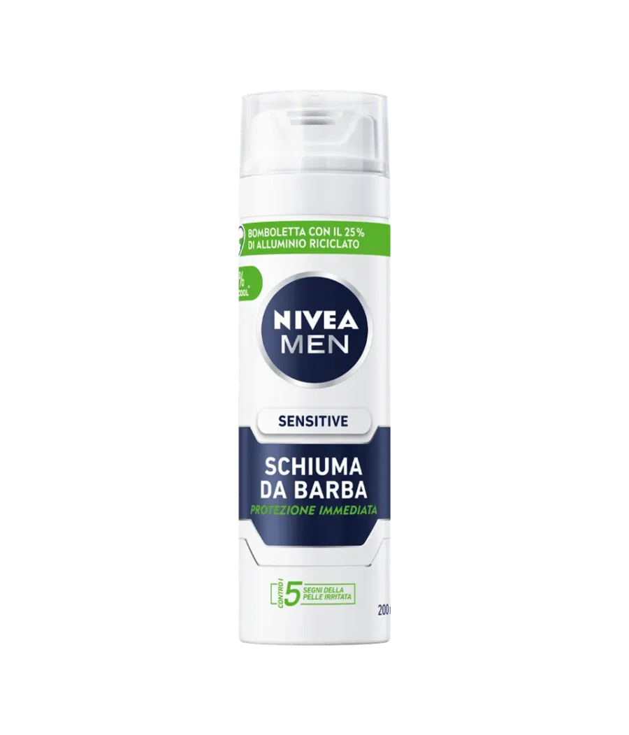 Nivea Men Schiuma da Barba Sensitive 200 Ml