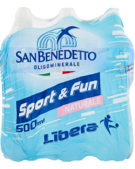 San Benedetto Acqua Sport & Fun Pet 6x0,5 Lt