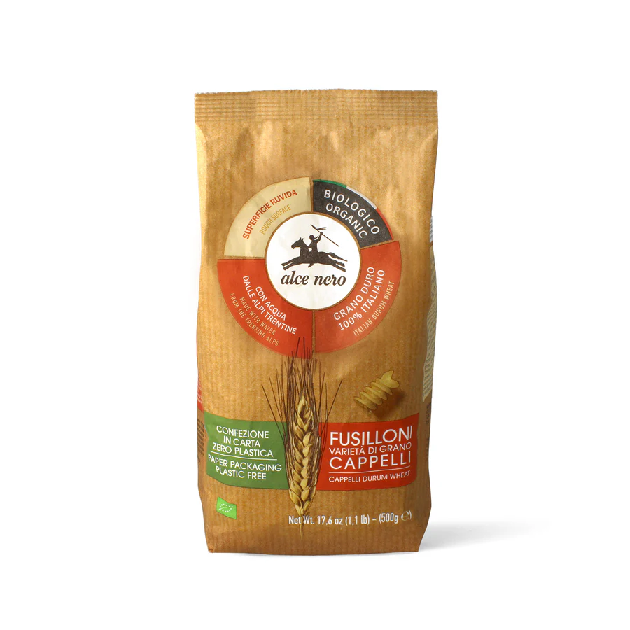 Alce Nero Fusilloni Senatore Cappelli Bio 500 Gr