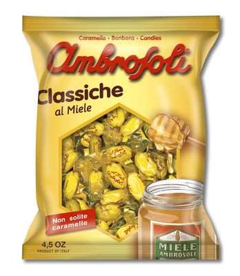 Ambrosoli caramelle classiche al miele 135 gr.