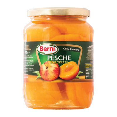 Berni Pesche in sciroppo 700 ml.