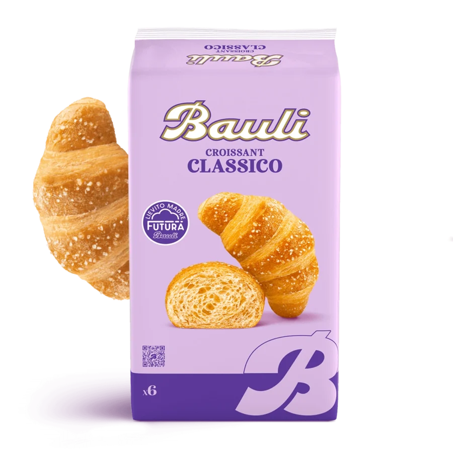 Bauli Croissant Classico 300 gr. (6 pezzi)