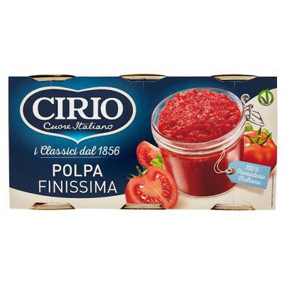 Cirio Polpa di pomodoro Finissima 400 gr. x 3