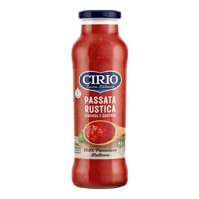 Cirio Passata di Pomodoro Rustica 680 ml.