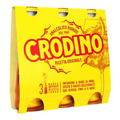 Crodino Biondo 17,5 cl. x 3