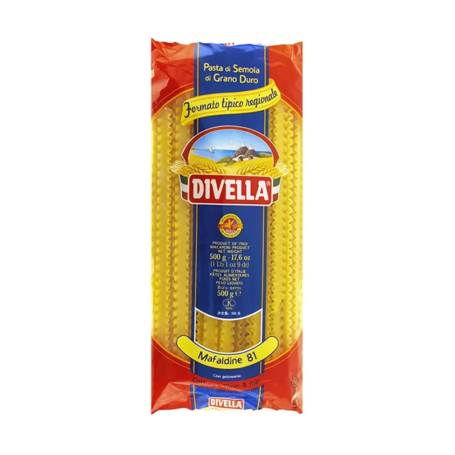 Divella Mafaldine Pasta Tipica Regionale 500 Gr