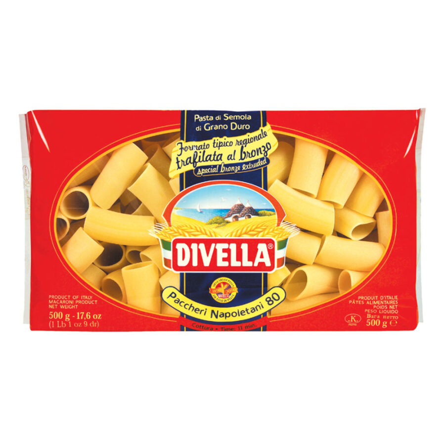 Divella Paccheri Napoletani num.80 500 Gr