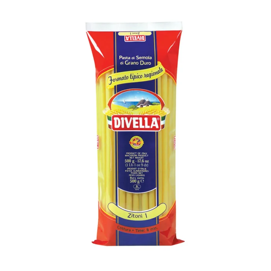 Divella Zitoni Pasta Tipica Regionale 500 Gr