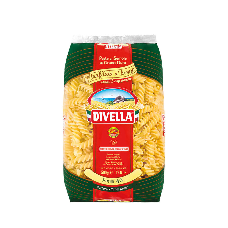 Divella Fusilli Trafilati al Bronzo 500 gr