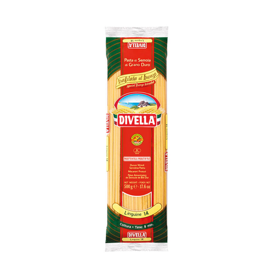 Divella Linguine Trafilate al Bronzo 500 Gr