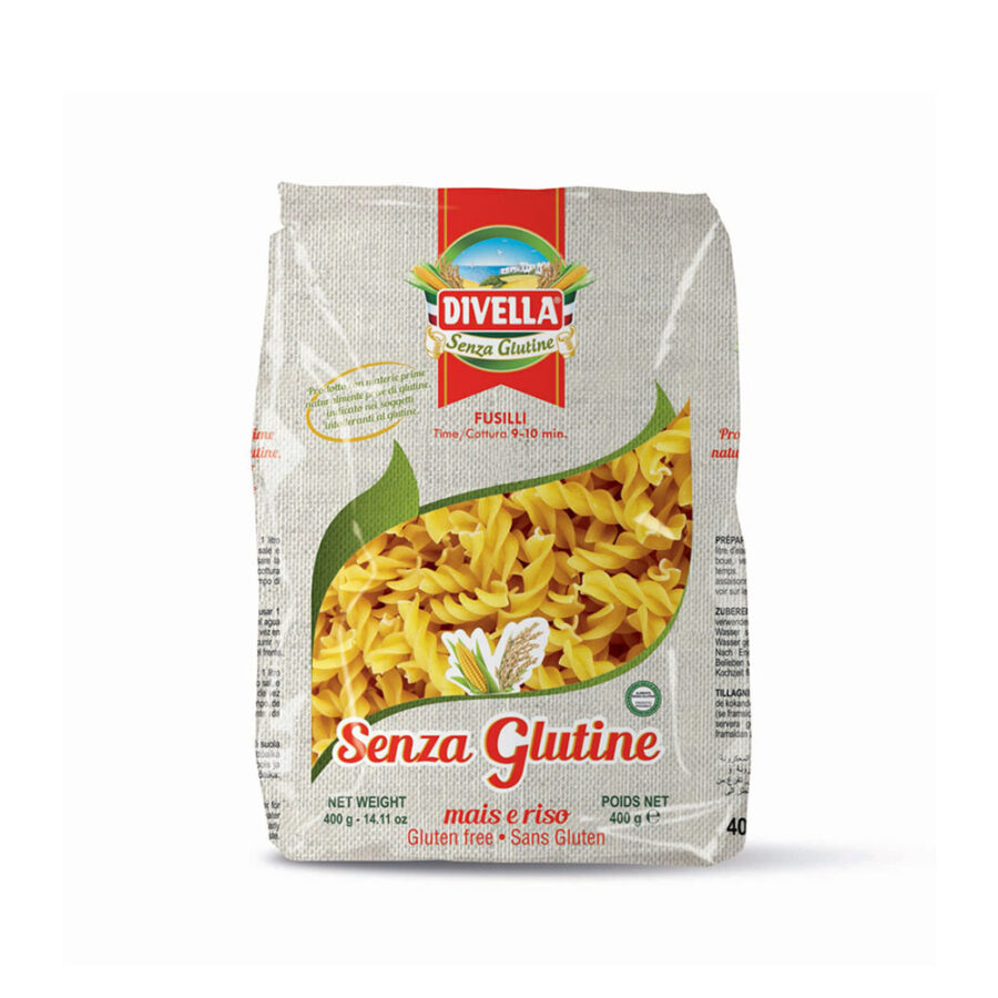 Divella Fusilli Senza Glutine 400 Gr