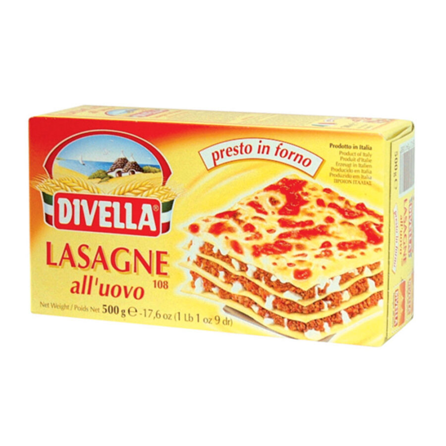 Divella Lasagne all'uovo 500 Gr