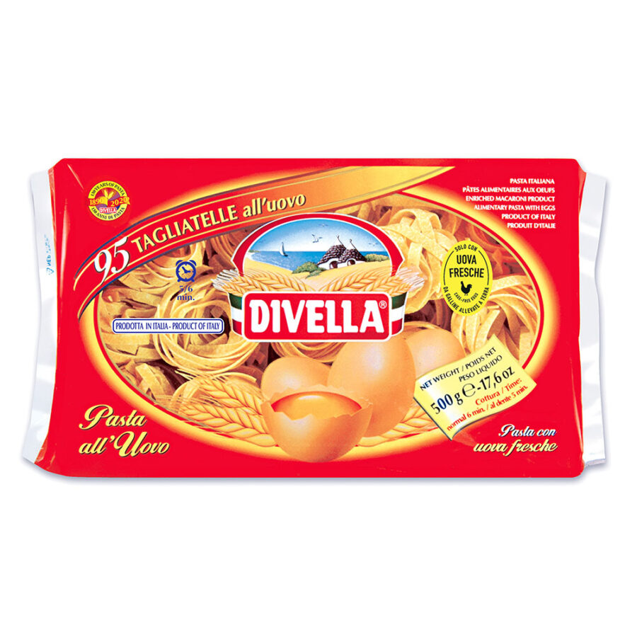 Divella Tagliatelle Pasta all'uovo 500 Gr