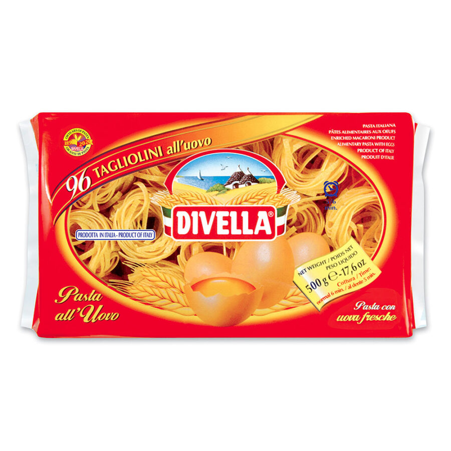 Divella Tagliolini Pasta all'uovo 500 Gr