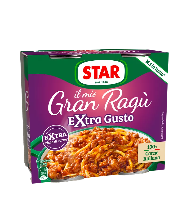 Star Gran Ragù Extra Gusto 180 gr. x 2