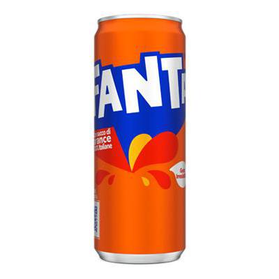 Fanta Aranciata Lattina 33 cl.