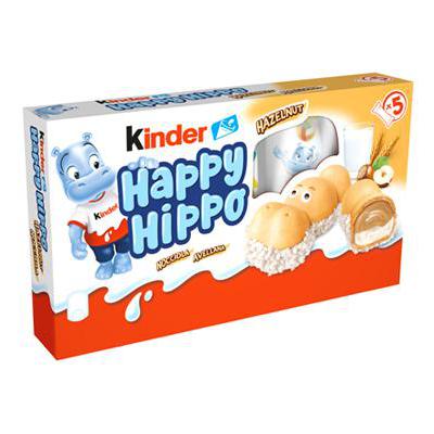 Kinder Happy Hippo Nocciola 20,7 gr. x 5