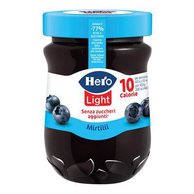 Hero Light Confettura Mirtilli 280 gr.