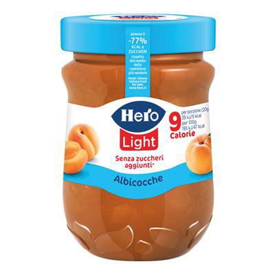 Hero Light Confettura Albicocche 280 gr.