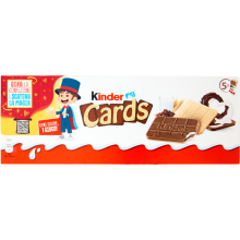 Kinder Cards Confezione 5 Astucci 128 gr.