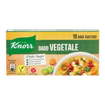 Knorr Brodo Dado Vegetale x 10 Cubetti